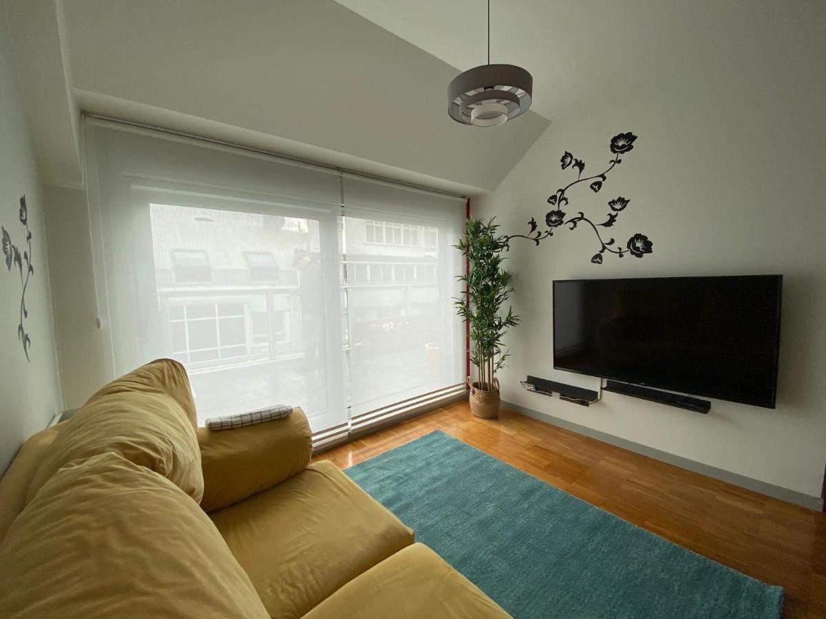 Ferienwohnung Penthouse With Terrace And Views Near Oza'S Beach A Coruña Exterior foto